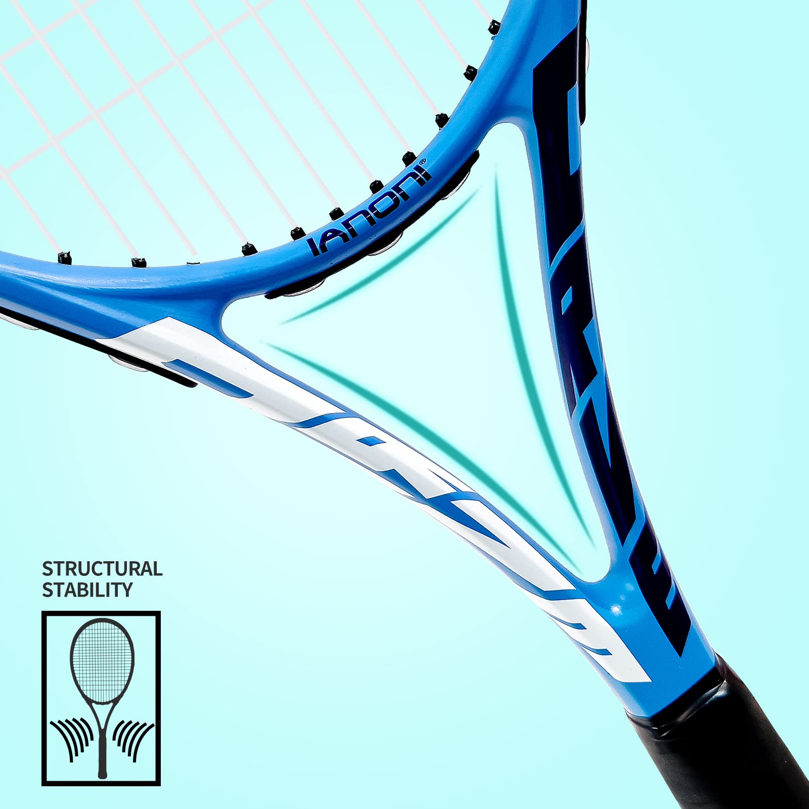 Amazon | 大人用テニスラケット ガット済み 27インチ テニスラケット